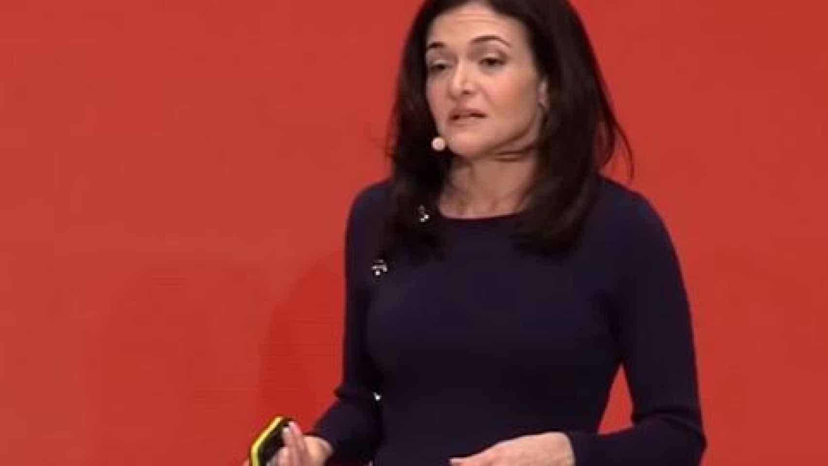 Sheryl Sandberg, jefa de operaciones de Facebook.