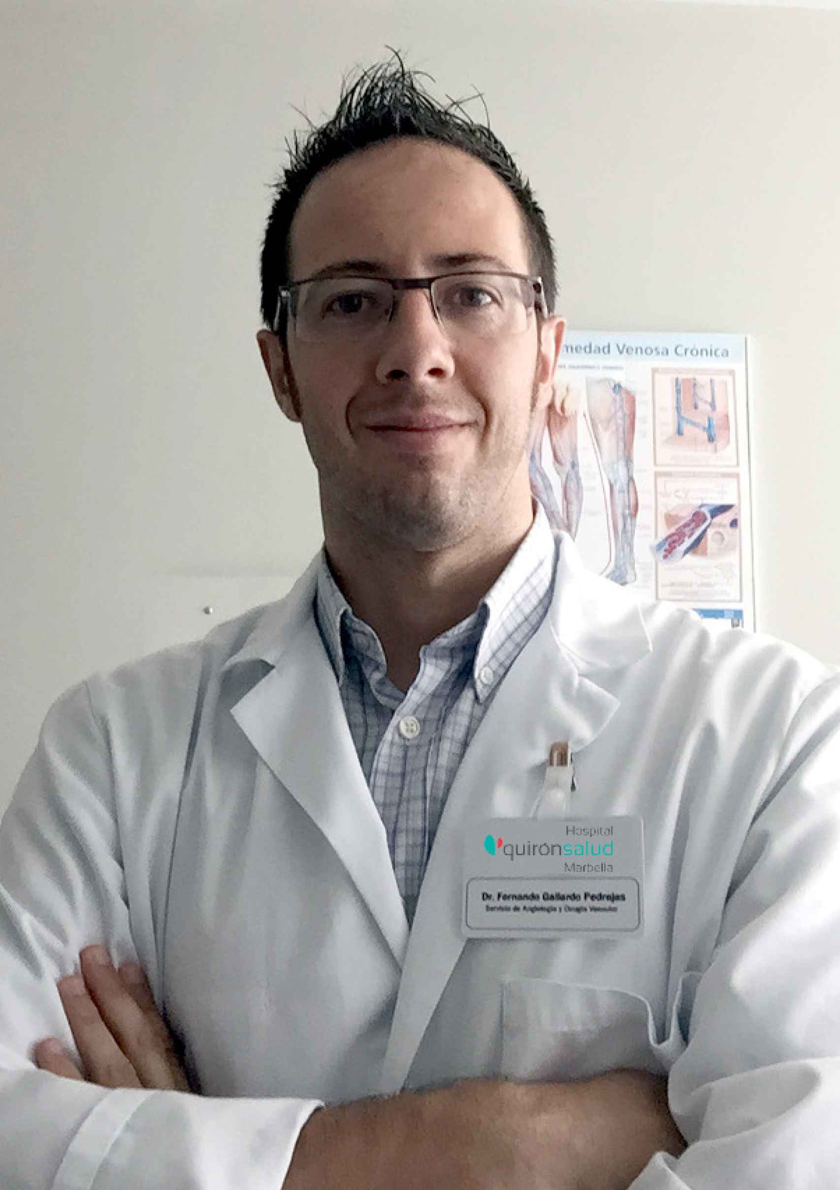 Fernando Gallardo, cirujano vascular y miembro del comité científico de la SACVA.