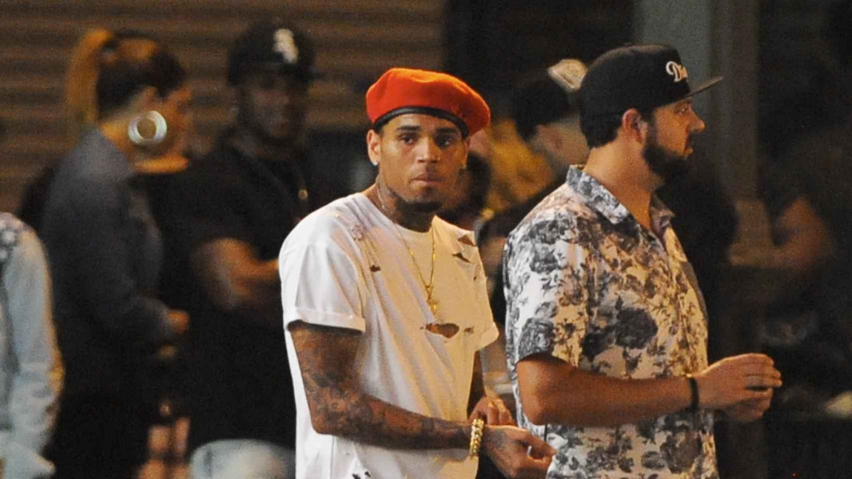 Chris Brown en una imagen de archivo