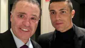 El embajador de Sinaloa junto a Cristiano Ronaldo