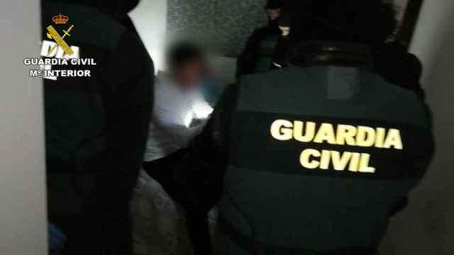 La Guardia Civil detiene al presunto yihadista de Getafe.