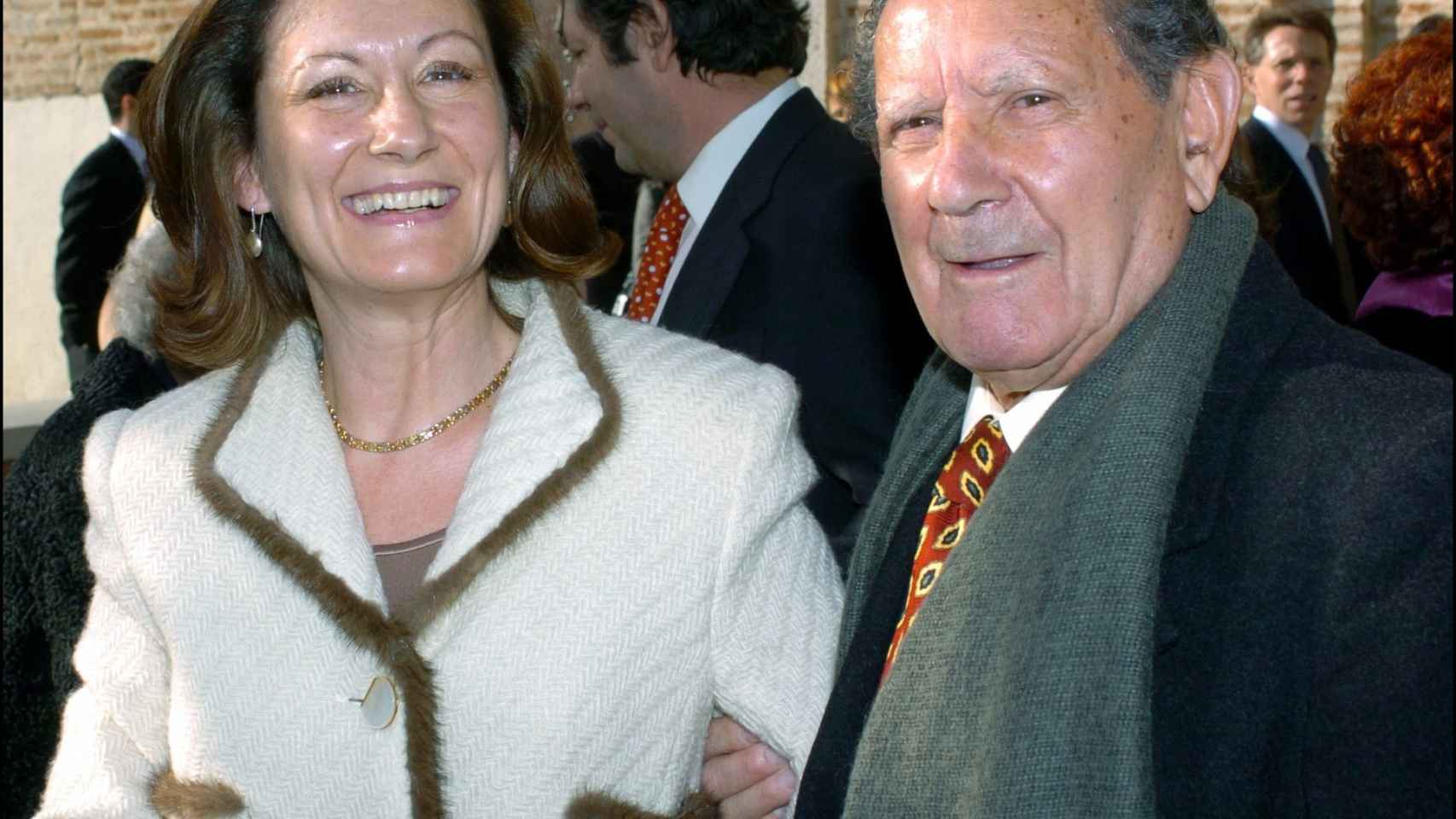 Paloma Rocasolano y su padre Francisco
