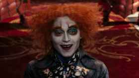 Johnny Depp fue el Sombrerero Loco para Tim Burton en 'Alicia en el País de las Maravillas'.