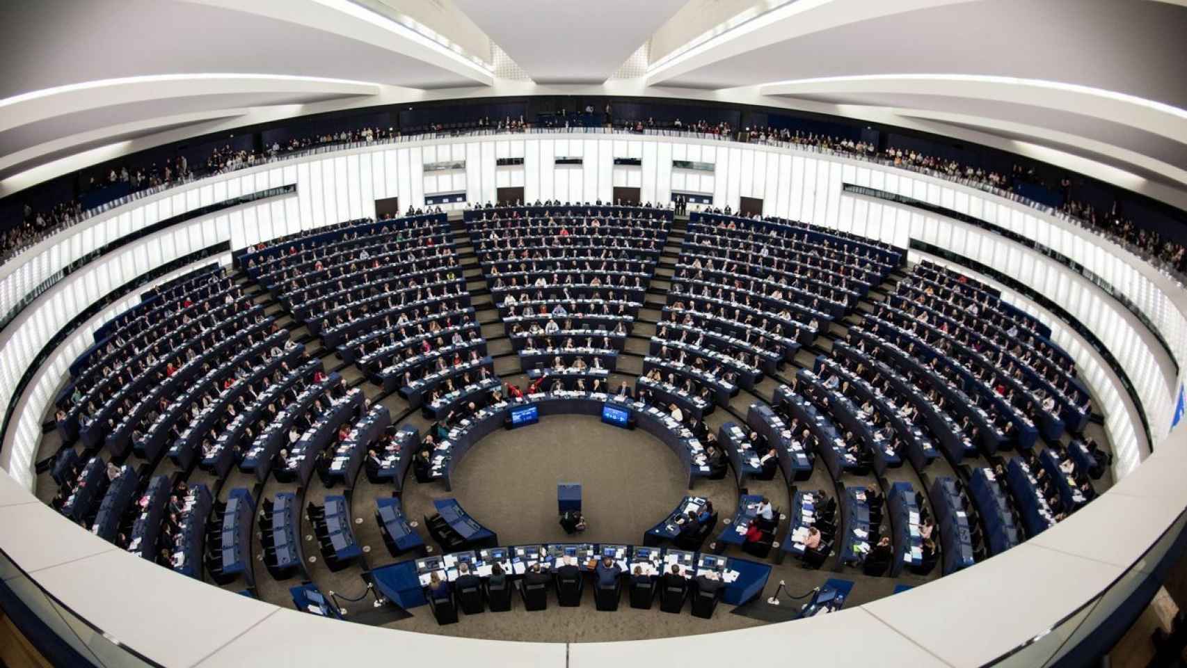 El Parlamento europeo, en Bruselas.