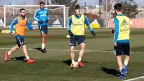 Bale se entrena en Valdebebas