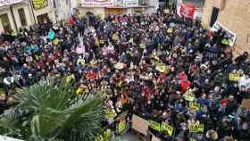 Imagen de la manifestación en Andorra de esta semana.
