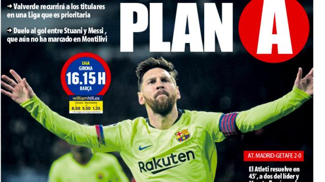 Portada del diario Mundo Deportivo (27/01/2019)