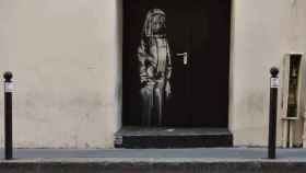 Pintura de Banksy robada de la sala Bataclan.