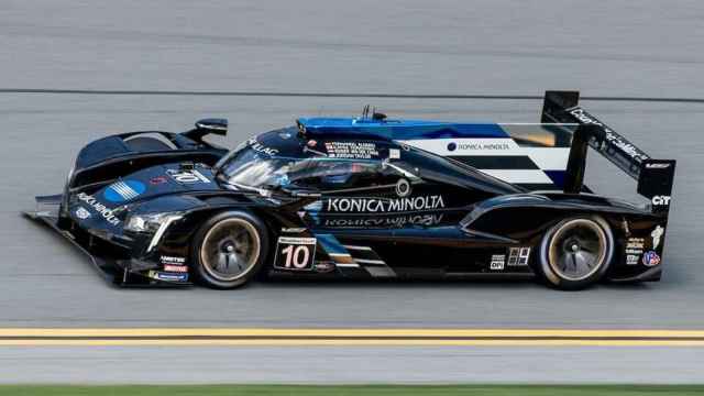 El Cadillac de Alonso en Daytona. Foto: Twitter (@WayneTaylorRcng)