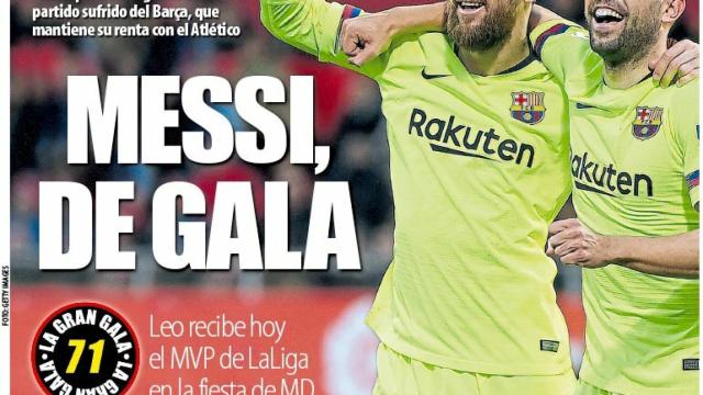 Portada Mundo Deportivo (28/01/19)