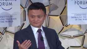 Jack Ma, fundador y actual presidente ejecutivo de Alibaba, durante su intervención en el Foro de Davos.