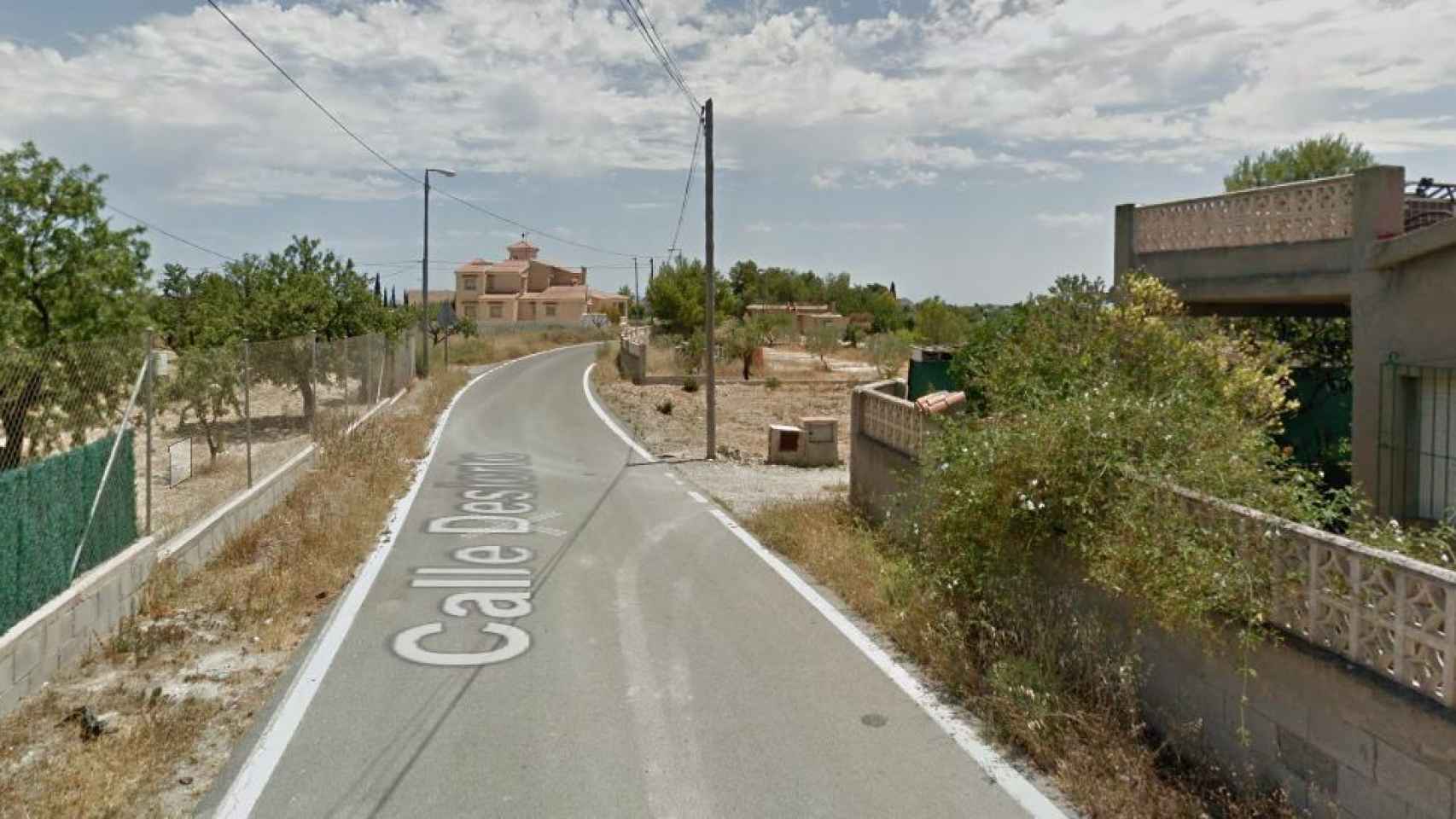 Domicilio de la mujer fallecida, en Alicante
