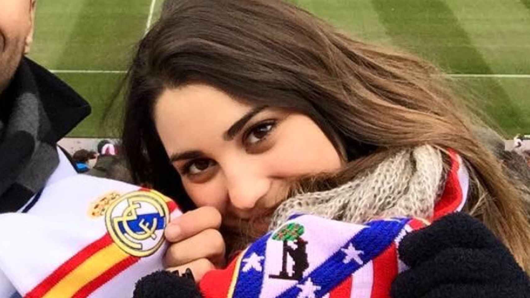 Sandra Garal es seguidora del Atlético Madrid. Foto: Instagram. (@ssaintgaral)