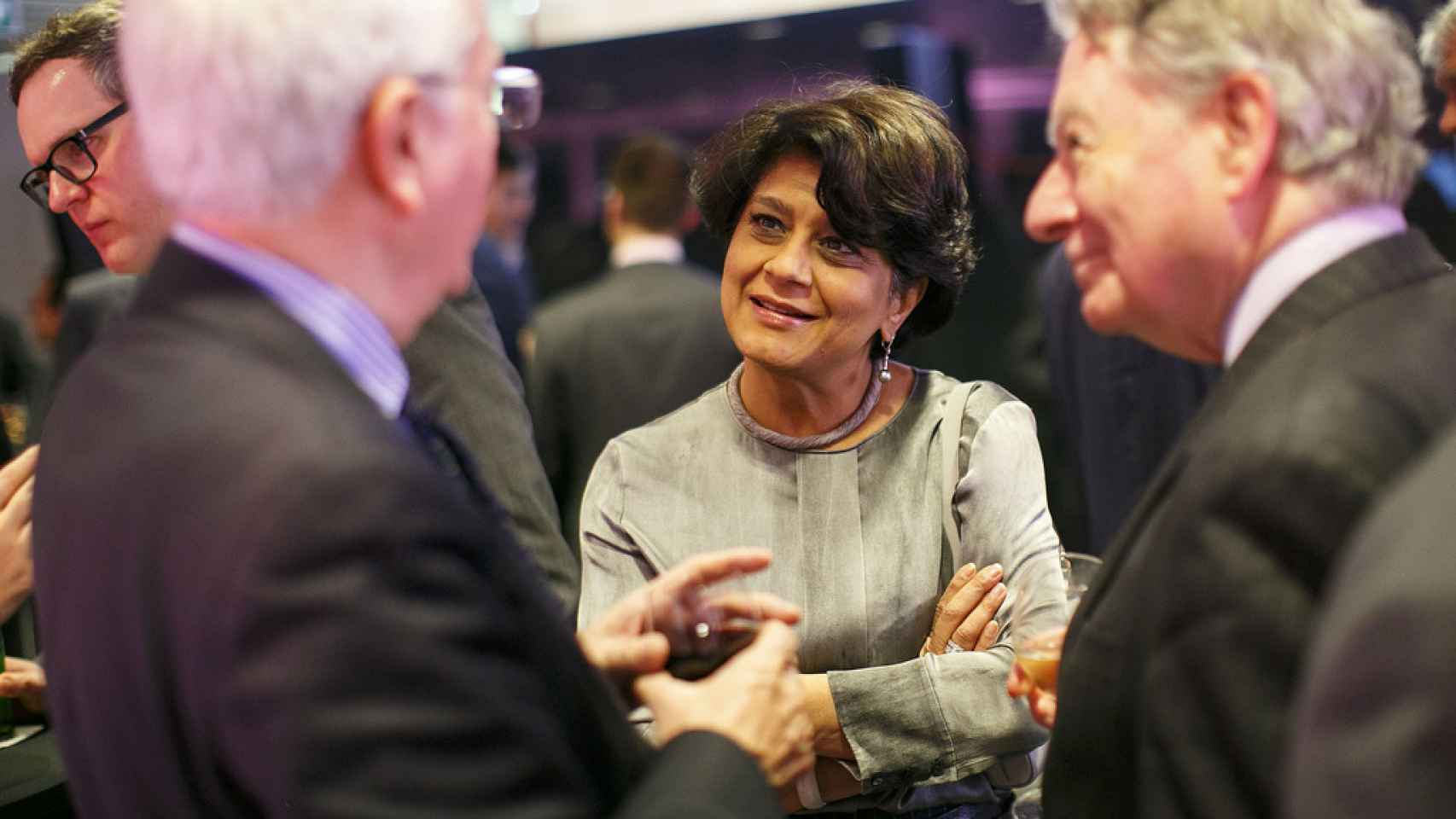 La presidenta de Santander UK, Shriti Vadera.