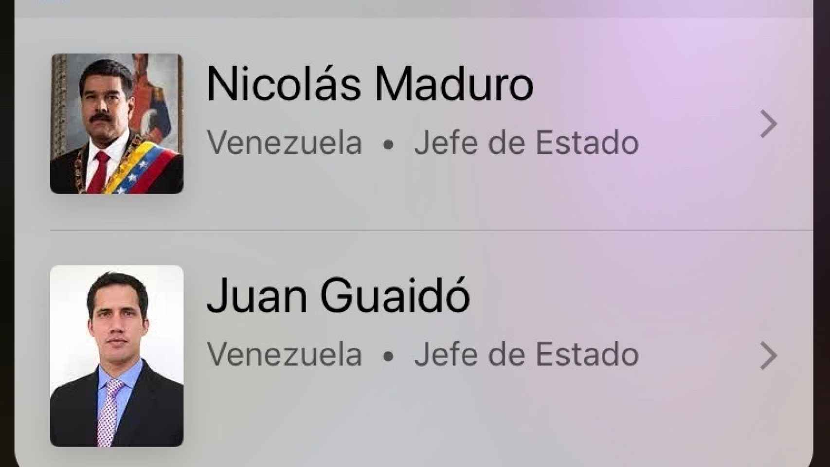 Siri, ¿quién es el presidente de Venezuela? El asistente de voz de Apple no toma partido