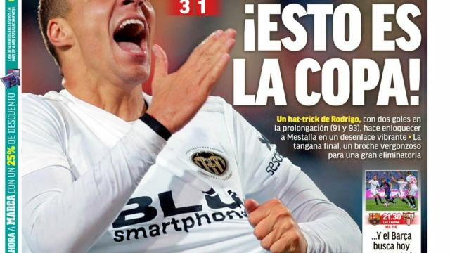 Portada MARCA (30/01/19)