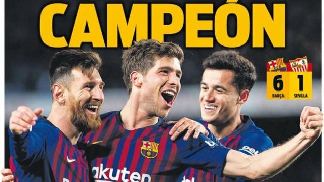 Portada Sport (31/01/2019)