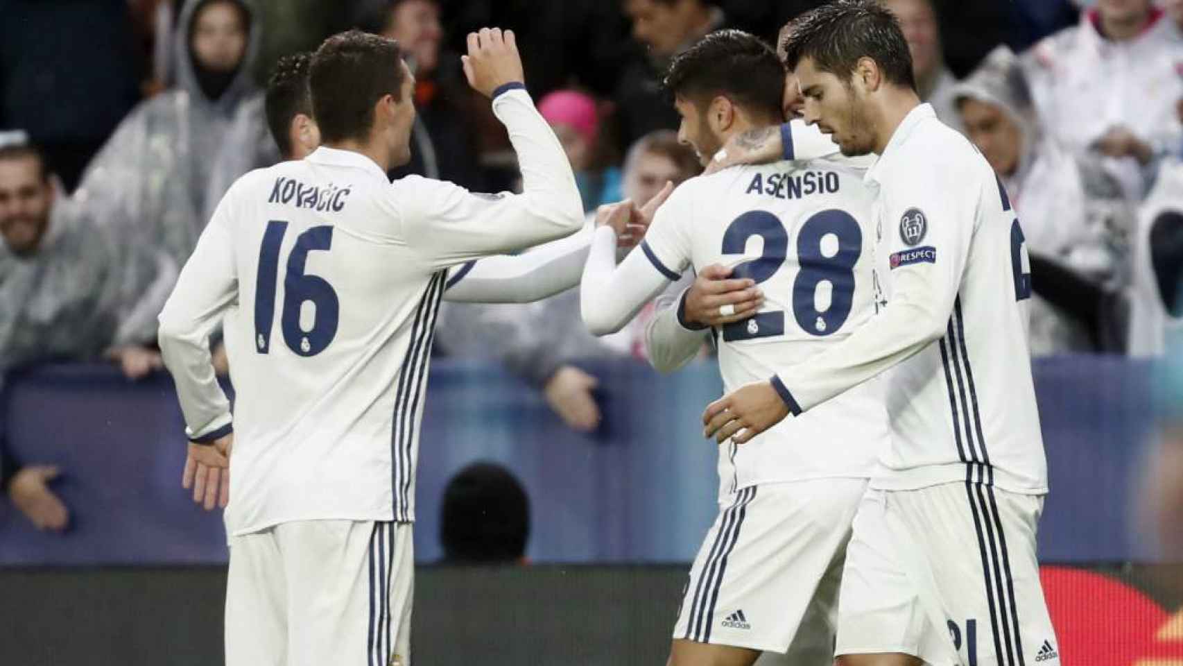 Asensio celebra su gol en la Supercopa de España 2016
