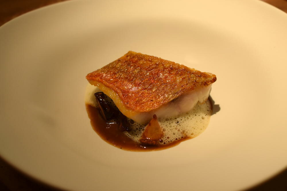 Santceloni - salmonete