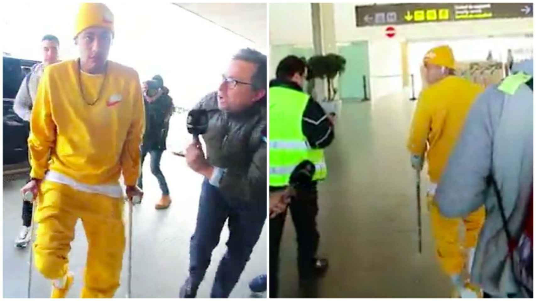 Neymar estalla cuando le preguntan por el Barça: No me toques los cojones