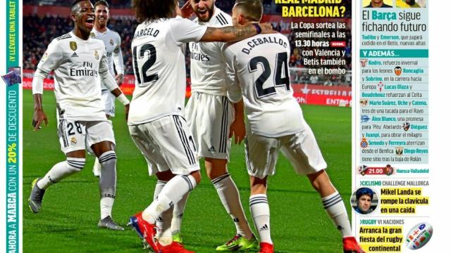 Portada MARCA (01/02/2019)