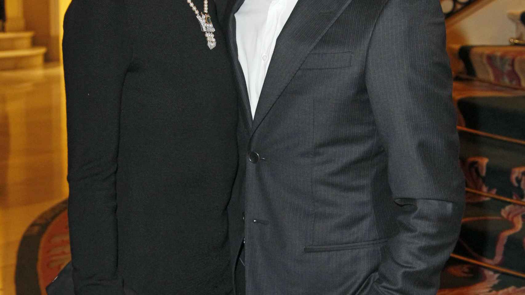 Raquel Sánchez Silva y Mario Biondo en un evento en 2012.