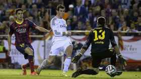 Bale marca el gol de la victoria en la final de la Copa del Rey de 2014