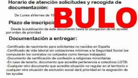 Documento falso para la ayuda a la Vivienda 2019. Foto: Maldito Bulo