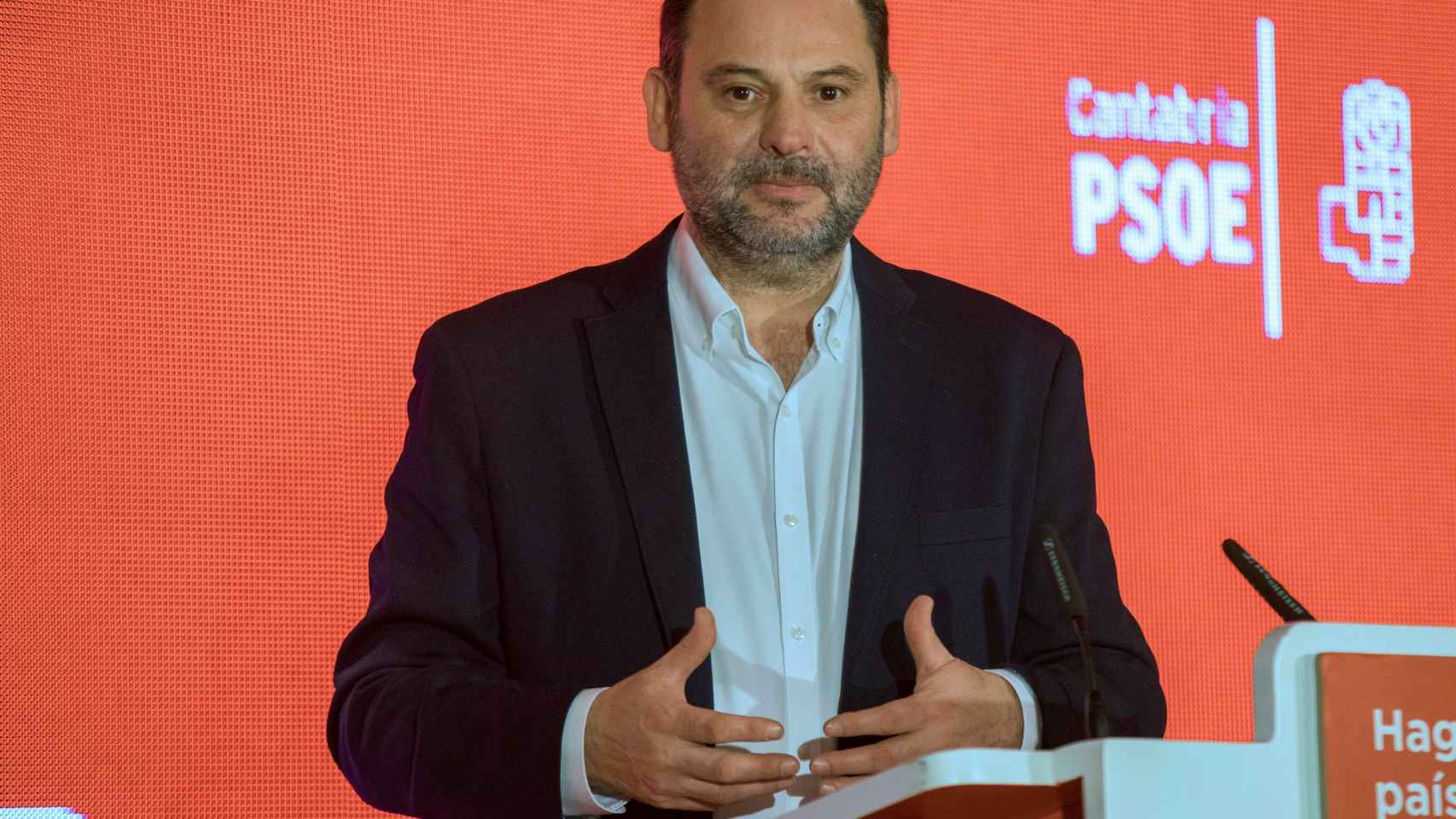 El ministro de Fomento, José Luis Ábalos, este sábado