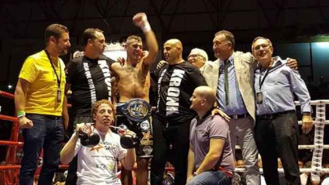 El boxeador, Sergio García, retiene su título europeo del peso superwelter