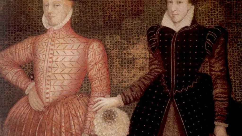 Lord Darnley y María Estuardo.