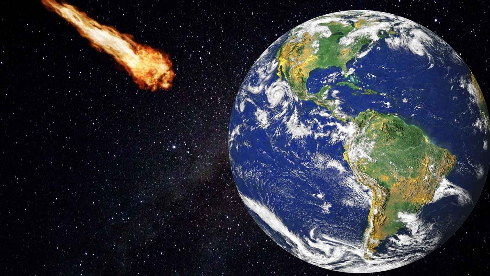 Un asteroide se acerca a la órbita de la Tierra