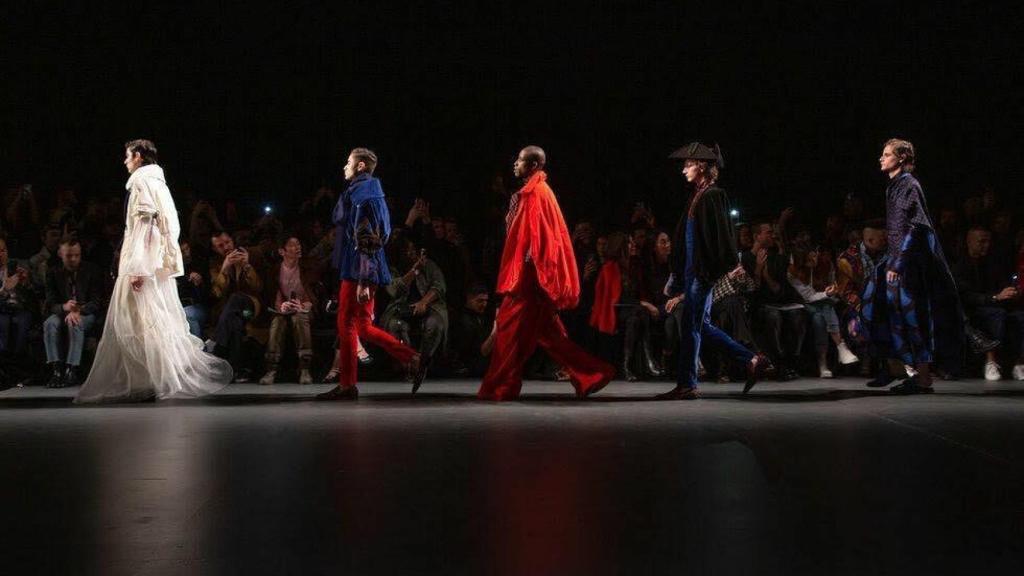 Desfile de Palomo Spain en la New York Fashion Week.