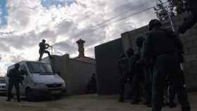 Intervención de la Guardia Civil en la detención de los Marranella.