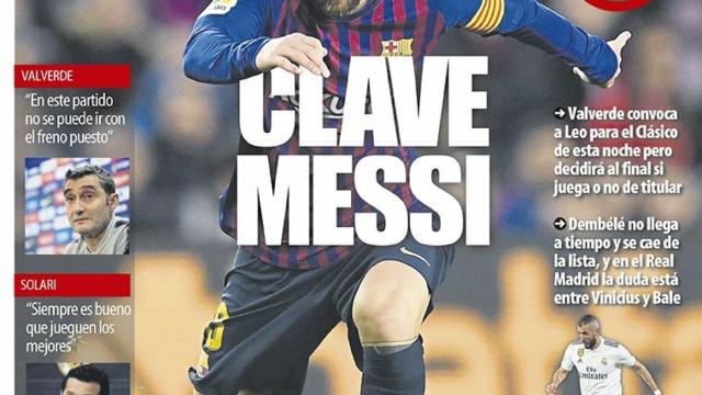 La portada del diario Mundo Deportivo (06/02/2019)