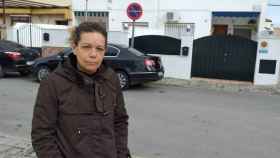 Natalia Bellido (43 años) en su pueblo natal, Lebrija (Sevilla)