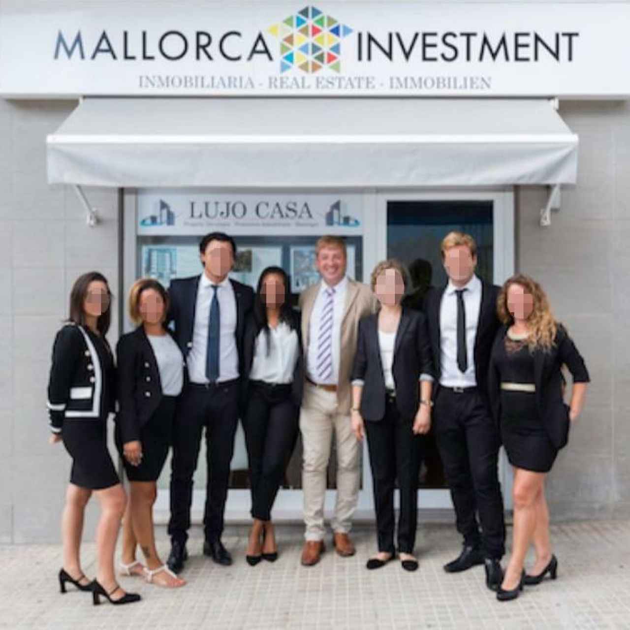 Foto de archivo de la inmobiliaria Mallorca Investment, donde Charly estafaba a sus clientes.