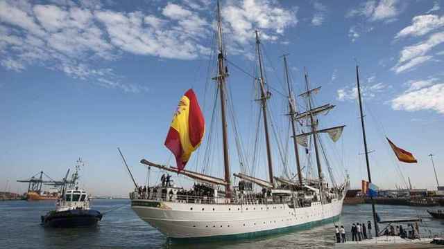 El buque Juan Sebastián Elcano en una imagen de archivo