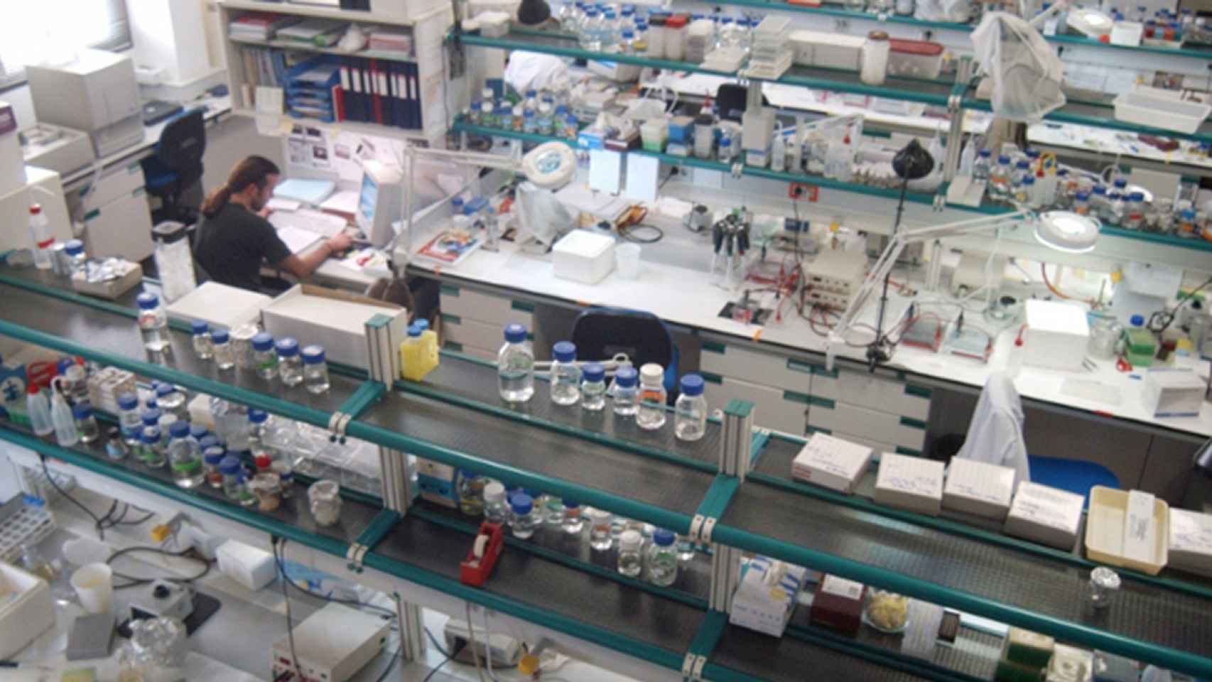 Uno de los laboratorios de investigación de la Universidad Miguel Hernández