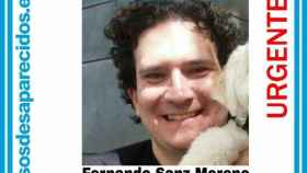 Fernando  Sanz Moreno desapareció el lunes.