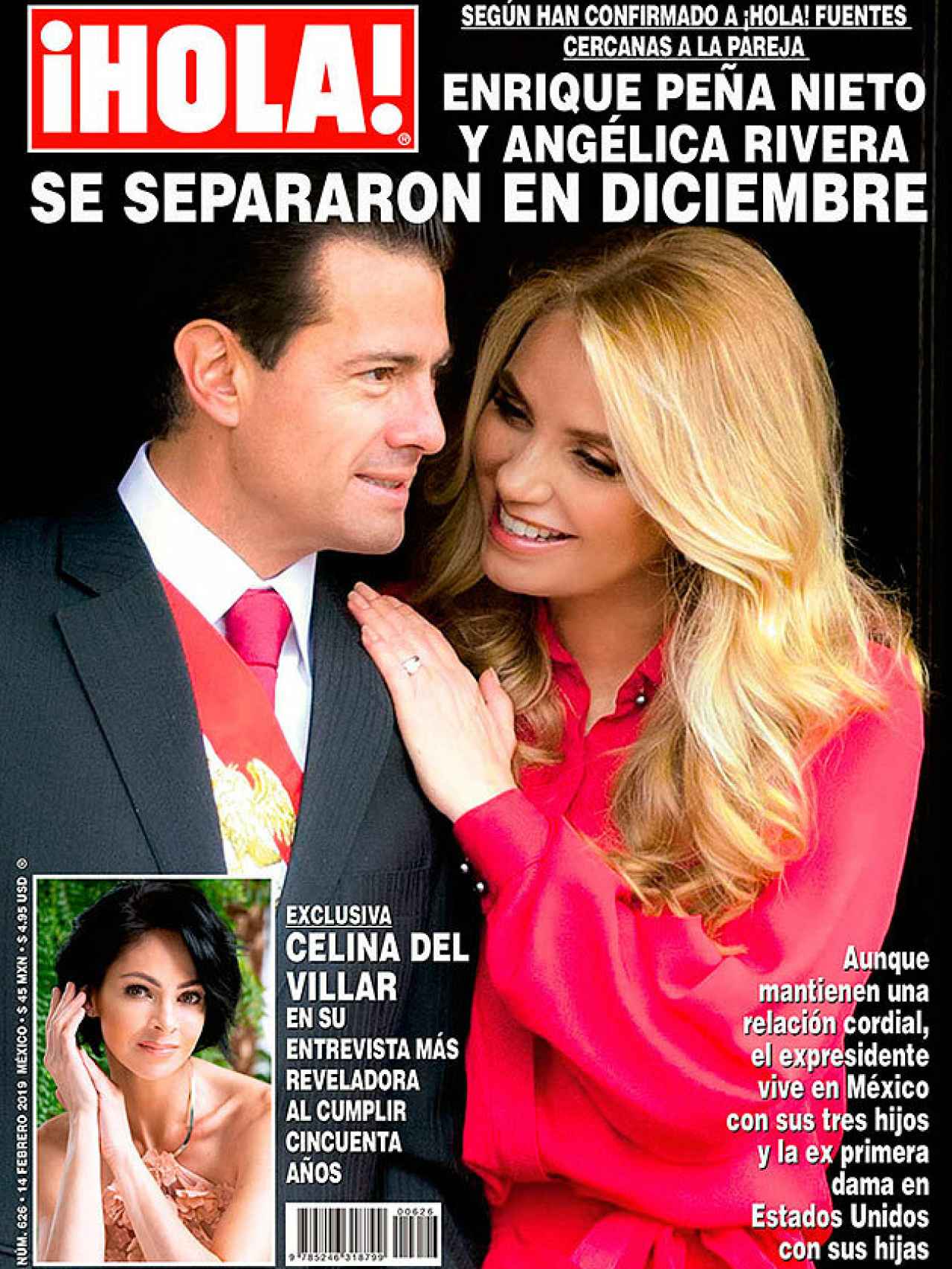 Enrique Peña Nieto y la actriz Angélica Rivera ponen fin a su matrimonio