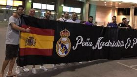 Pancarta de la peña madridista de El Prat. Foto: Facebook (MadridistasPrat)