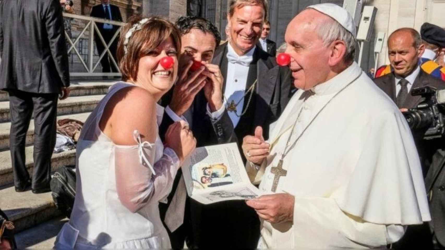 El Papa Francisco en la celebración de San Valentín de 2014