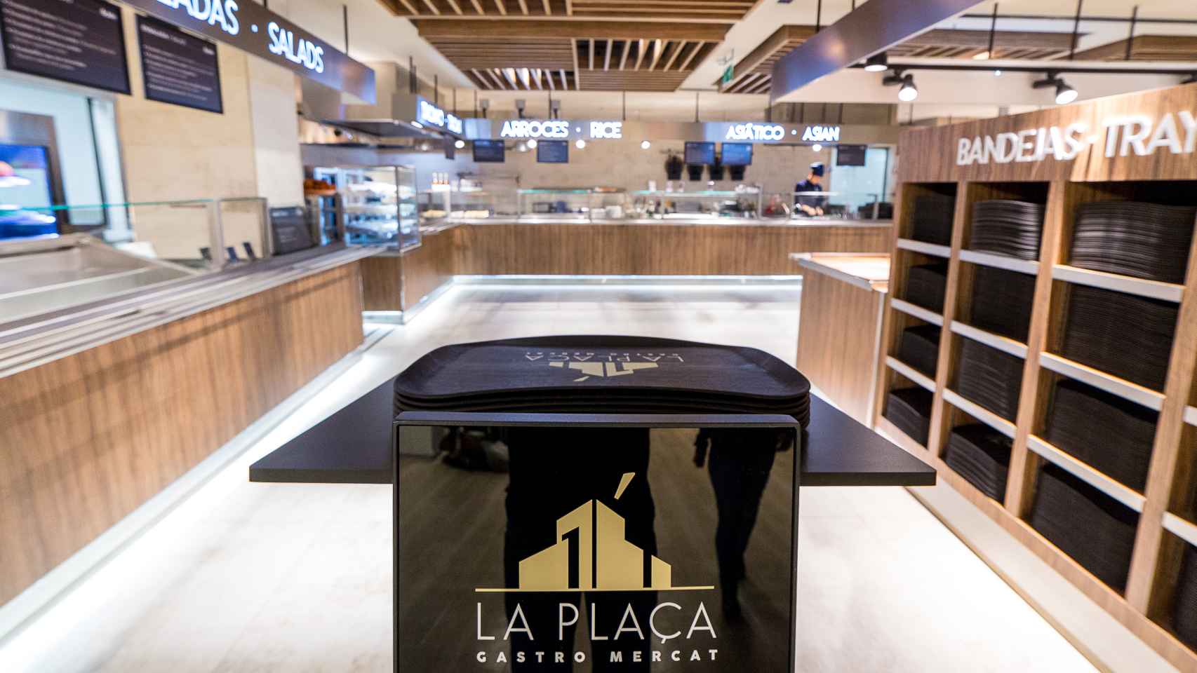 La Plaça Gastro Mercat de El Corte Inglés de Alicante.