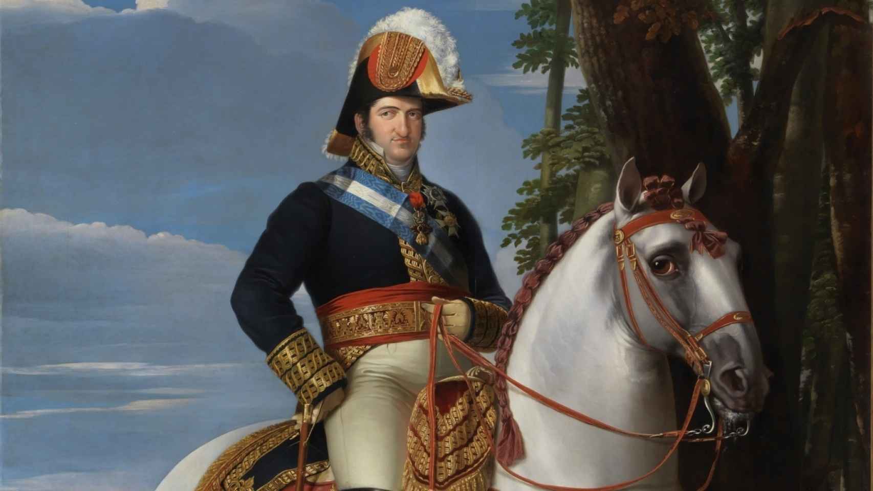 'Fernando VII, a caballo', de José de Madrazo.