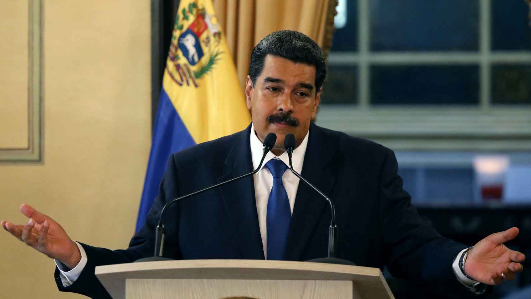 El líder chavista Nicolás Maduro.