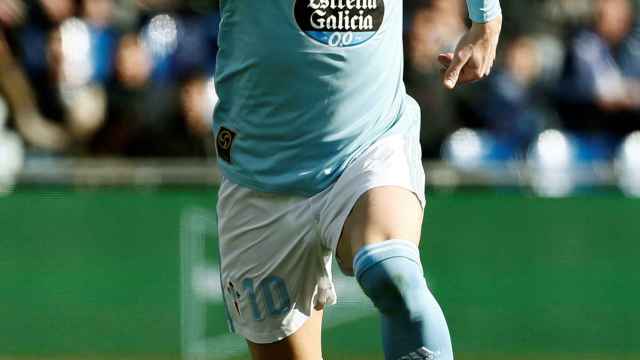 Iago Aspas en el Getafe - Celta de Vigo de La Liga