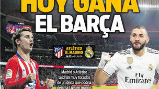 La portada del diario Sport (09/02/2019)