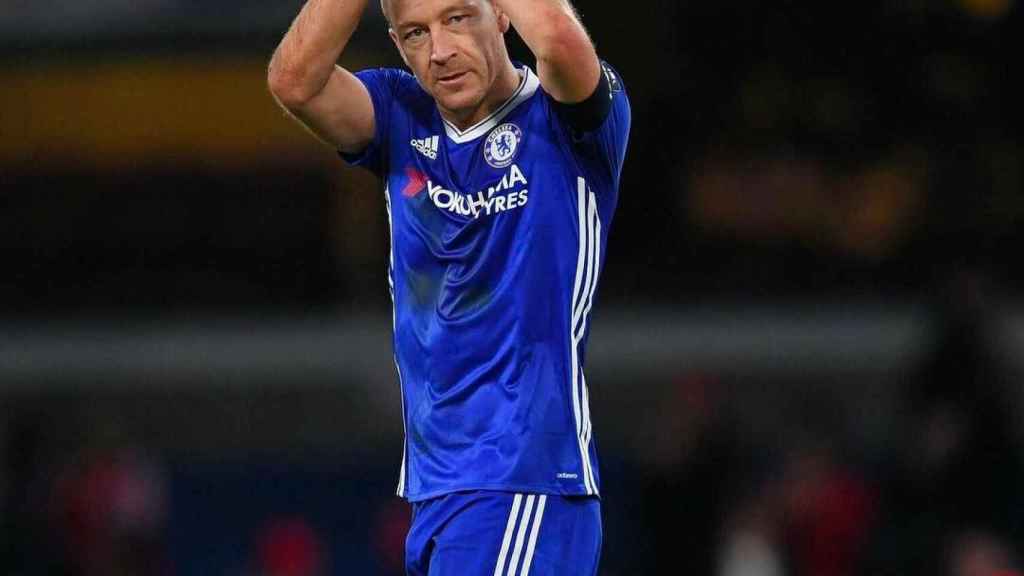 John Terry, durante un partido del Chelsea. Foto: Instagram (@johnterry.26)