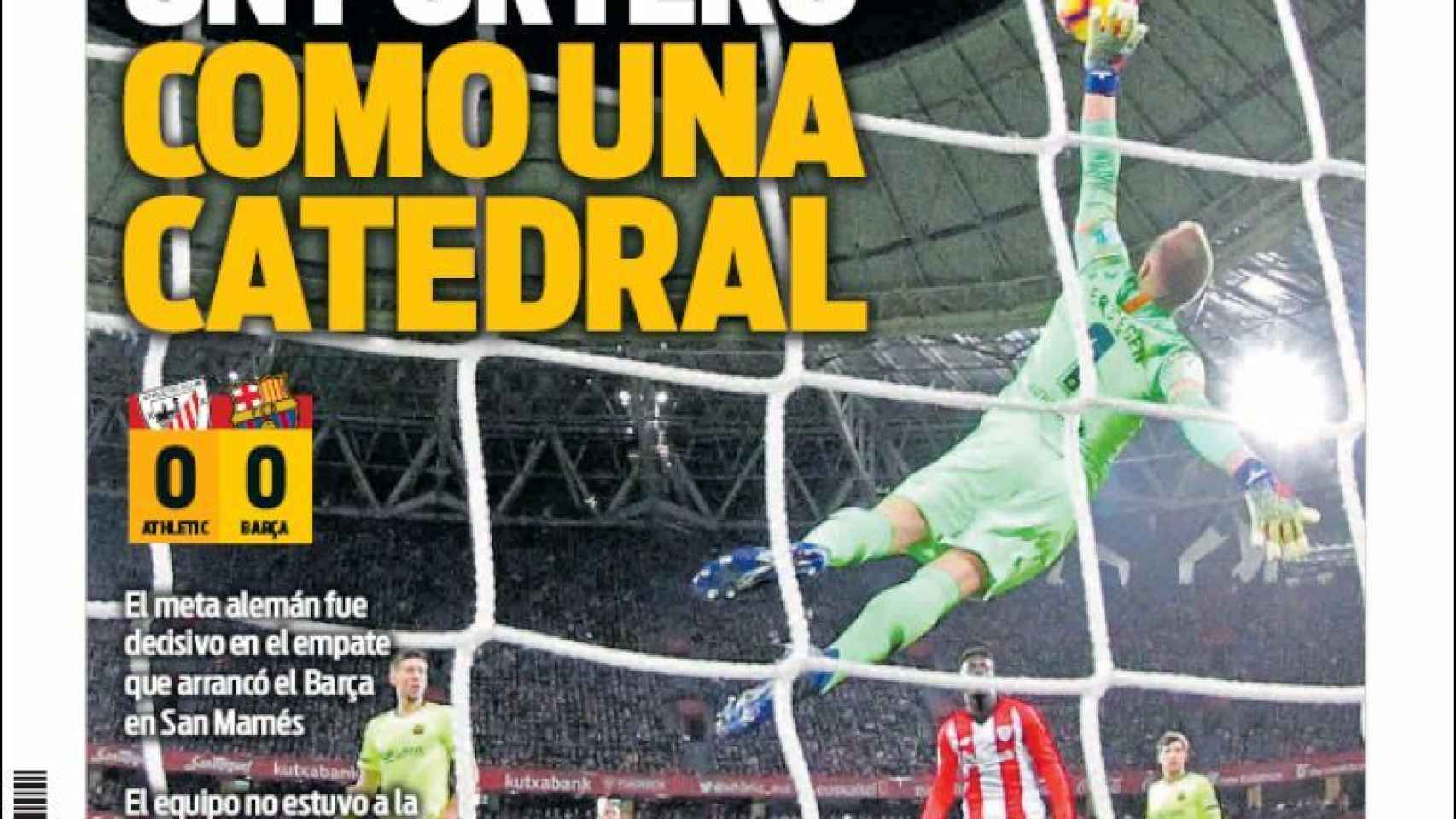 La portada del diario Sport (11/02/2019)